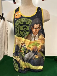 Marvel Loki Men Shirt Tank Yellow Hot Topic Comic Size M - Picture 1 of 9