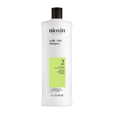 Nioxin System2 Scalp + Hair Shampoo Natural Progressed Thinning Hair  33.8 oz - Image 1 of 2