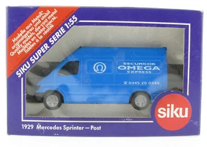 SIKU 1929 Mercedes Sprinter SECURICOR OMEGA EXPRESS Werbemodell 1:55 in OVP - Picture 1 of 4