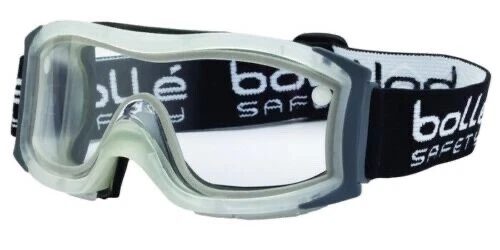 Bolle Duo Safety Goggle Frosted Frame Clear Dual-Pane Anti-Fog Lens 40097 - Image 1 of 1