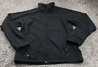 Columbia Sportswear Womens Jacket Size L Black Full Zip High Neck Long Sleeve