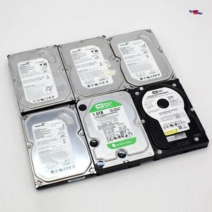 6X PACK SATA HDD DIFFÉRENTES MODÈLES DISQUE DUR DÉFECTUEUX - Afbeelding 1 van 6