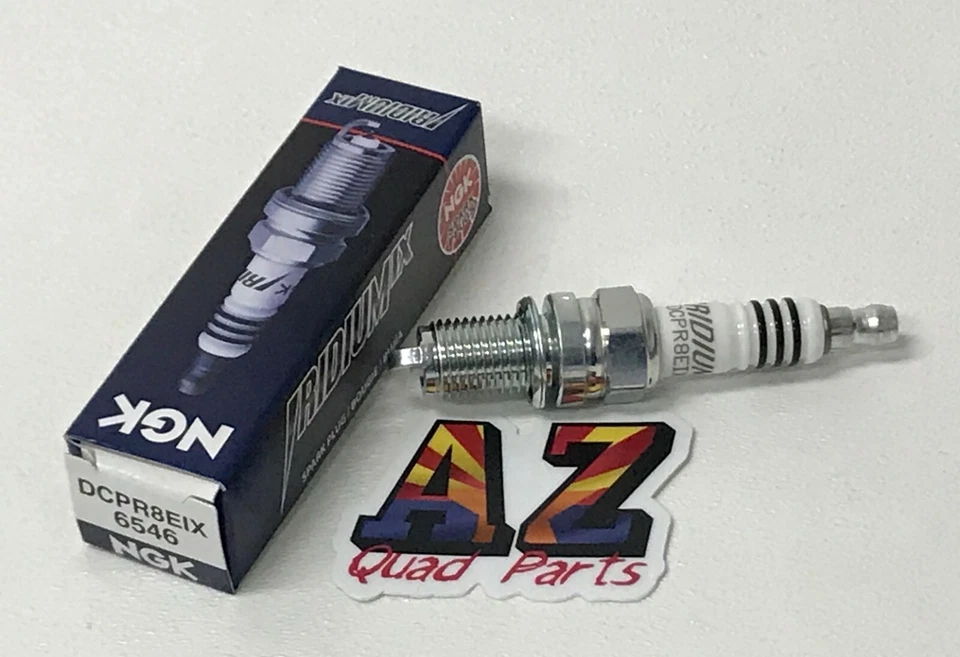 NGK Laser Iridium Spark Plug Part # DCPR8EIX Polaris Predator Outlaw 450 500 525 - Image 1 of 1