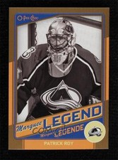 2012-13 O-Pee-Chee Marquee Legend Gold Retail Patrick Roy #G3 HOF