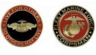 U.S. United States Marine Corps Fleet Marine Force FMF Corpsman Gold Plated Coin
