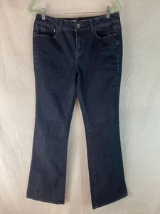 DKNY Jeans 8 Soho Boot Cotton Stretch Blend Zip Front                            - Picture 1 of 9