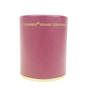 Scrabble Crossword Cubes No. 93 Replacement Cup Shaker Maroon 1968 Game Piece - Picture 1 of 5