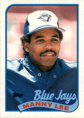 1989 Topps MLB Manny Lee #371 - Image 1 of 2