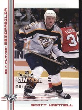 2000-01 (HKY) BAP Memorabilia NHL All-Star Fantasy Ruby #452 Scott Hartnell