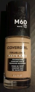 NEW COVERGIRL TRUBLEND MATTE MADE FOUNDATION 12 HR M60 NATURAL BEIGE - Picture 1 of 4