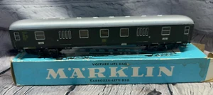 HO Scale Märklin, Passenger Sleeping Car DSG SOVVAGN #4064 green Vintage Unteste - Picture 1 of 24