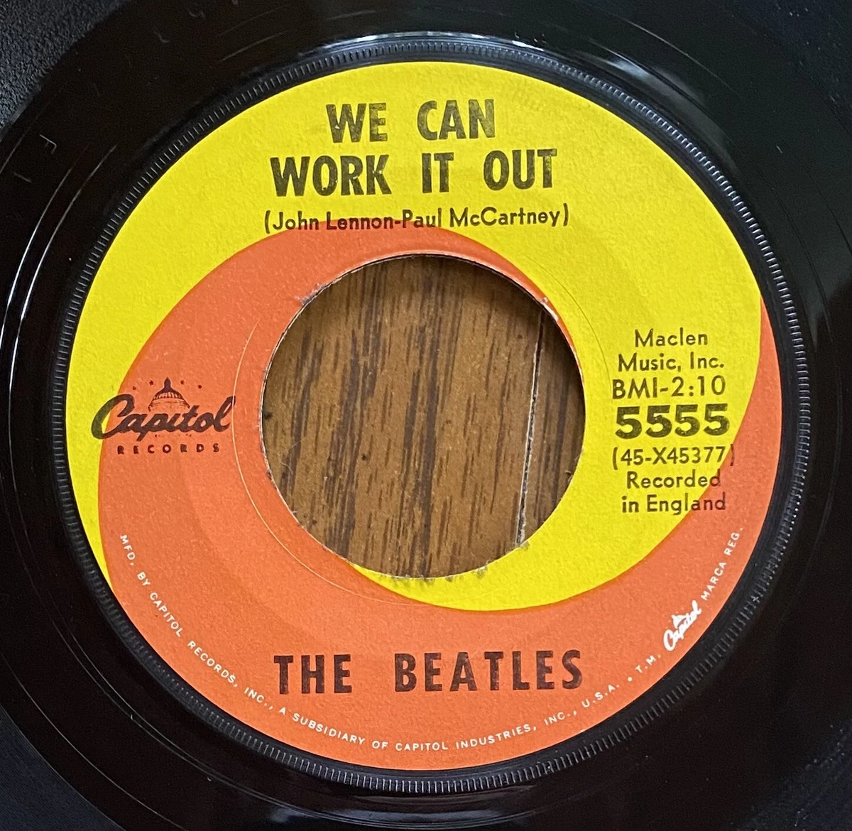 The Beatles Single 45 RPM Speed Vinyl Records for sale | eBay