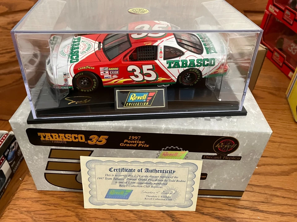 1997 #35 TODD BODINE 1 /24 REVELL CLUB TABASCO - Image 1 of 1
