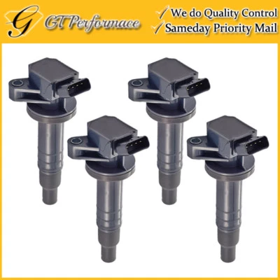 OEM Quality Ignition Coil 4PCS Toyota Corolla Celica Matrix/ Vibe/ Prizm 1.8L   - Image 1 of 4