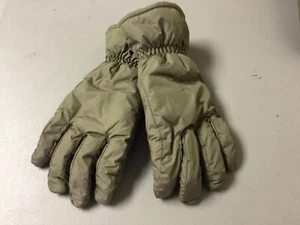 NWOT Men's Isotoner Brand ISO 100% Waterproof Gloves Size M/L Tan #302W - Picture 1 of 2