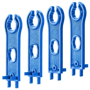 4 PIEZAS Herramienta de Conector Solar MC-4 para Llave Tensor Panel Voltaico Cable Conectar Azul - Imagen 1 de 6