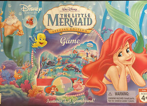 The Little Mermaid Walt Disney 3D Special Edition Board Game 99% Complete FreeSh