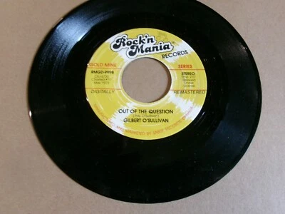 Gilbert O'Sullivan – Clair / Out Of The Question-45 NM - Image 1 of 2