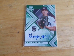 Rheego McIntosh 2018 Elite Extra Edition USA Emerald AUTO RC SSP #'d/10 - Foto 1 di 1