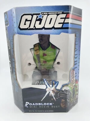 Palisades Toys G.I. Joe ROADBLOCK 迷你树脂 2002 年限量版 — 第 1/4 张图片