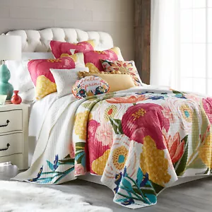 Set trapunta e federe per cuscini Grandiflora - Levtex Home - Foto 1 di 12
