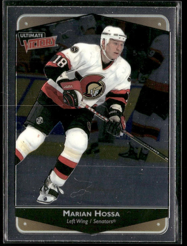 1999-00 Upper Deck Ultimate Victory #61 Marian Hossa Ottawa Senators HOF - Image 1 of 2