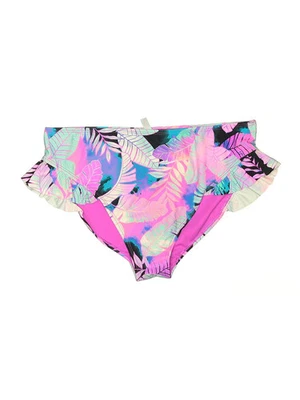 Calças de banho femininas Island Soul rosa 1X plus size - Imagem 1 de 2