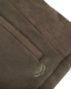 Hoggs of Fife Carrbridge Waterproof Fleece Jacket Fen Green Ladies Faux suede - Picture 1 of 15