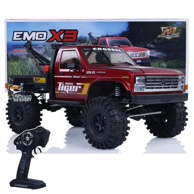 CROSSRC EMO X3 4*4 1/8 RC Rescate Remolque Coche 4x4 Control Remoto Oruga Coche Modelo - Imagen 1 de 4
