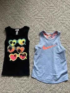 Justice/nike  Girl Tank Tops Size 6 - Picture 1 of 3