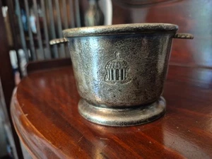 Greenbrier Resort Hotel C&O Railroad Reed & Barton Silver Solder Sugar Bowl - Picture 1 of 5