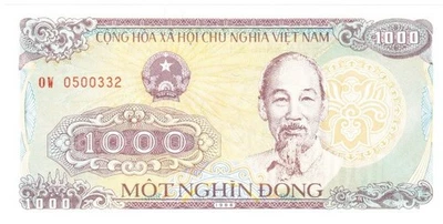 Vietnam one thousand dong 1988 - Image 1 of 2