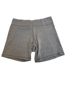 Athletic Works Gray Women's Bike Shorts, Size M (8-10) - Picture 1 of 7
