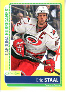 2013-14 (HURRICANES) O-Pee-Chee Stickers #SES Eric Staal