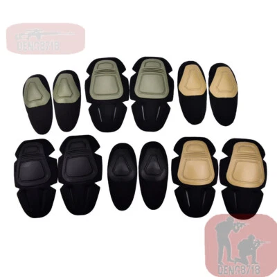 Rodilleras tácticas de combate para codo inserción G3 CS entrenamiento SWAT equipo de protección Foto 1 de 4