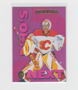 23/24 UD Credentials Calgary Flames Dustin Wolf Who`s Next RC card #WN-DW - Bild 1 von 2