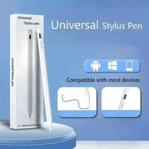 Stylus Pen for iPad iPhone Android Tablet Smartphone Rechargeable - Picture 1 of 9