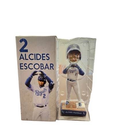 2016 Kansas City Royals Alcides Escobar MVP Bobblehead Cover