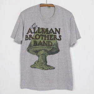 Vtg The Allman Brothers Band Music Lover Cotton Sport Grey Shirt C316 - Picture 1 of 5
