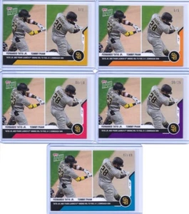 2020 Topps Now Fernando Tatis Jr. & Pham #40 Parallel Rainbow 1/1 /5 /10 /25 /49 - Picture 1 of 1