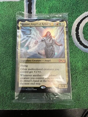 MTG SEALED Rienne, Angel of Rebirth 281/280 Buy-A-Box Holofoil M20 Promo Pack!! - Image 1 of 2