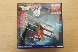 CORGI AVIATION 1:48 FOKKER DR.1 TRIPLANE WOLFRAM FREIHERR VON RICHTHOFEN 1918 - Bild 1 von 2