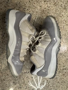 Nike Air Jordan 11 Low “Cement Grey” PS Size 13.5C 505835 140 - Picture 1 of 5