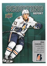 2019-20 Logan Stankoven Upper Deck CHL Rookie Scouting Report - Kamloops Blazers
