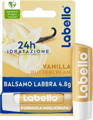 Labello Vanille Buttercreme 4.8 G, Pflegestift Lippen Mit Duft Die Vanig - Bild 1 von 4