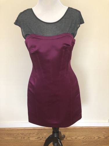 Abito da cocktail Tory Burch Polt in seta US8 $395