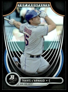 2013 Bowman Platinum Top Prospects Travis d'Arnaud New York Mets #TP-TD - Picture 1 of 2
