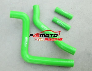 Silicone Radiator Hose For Kawasaki KX250 KX 250 2005-2008 2007 2006 GREEN - Picture 1 of 6