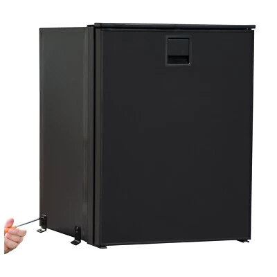 SMAD 3.0 CU.FT/85L DC 12/24V RV Refrigerator with Freezer Car Fridge Cooler - Image 1 of 4