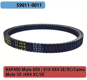 Drive Belt 914x26.7 59011-0011 03G3470 For Kawasaki KAF400 Mule 600 4X4 2005-16 - Picture 1 of 9